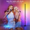 Sound-Activated LED Floor & Table Night Lamp for Living Room & Bedroom Decor, Splicing E-Sports Atmosphere Light