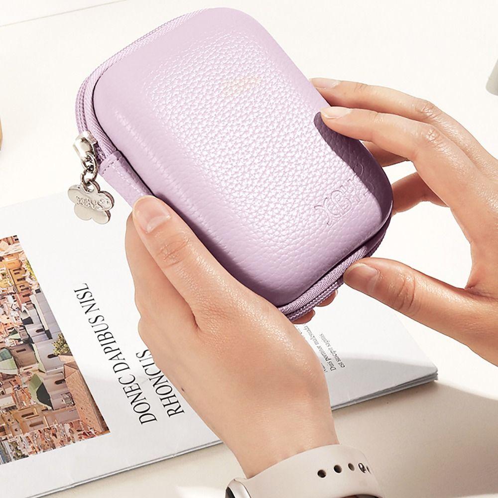 Portable Shockproof Camera Case Waterproof Mini Camera Holder PU Leather Storage Bag Camera Accessories