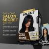 BBLUNT Salon Secret High Shine Conditioning Hair Colour Natural Black 130G Pack of 1 Long Lasting Vivid Colour
