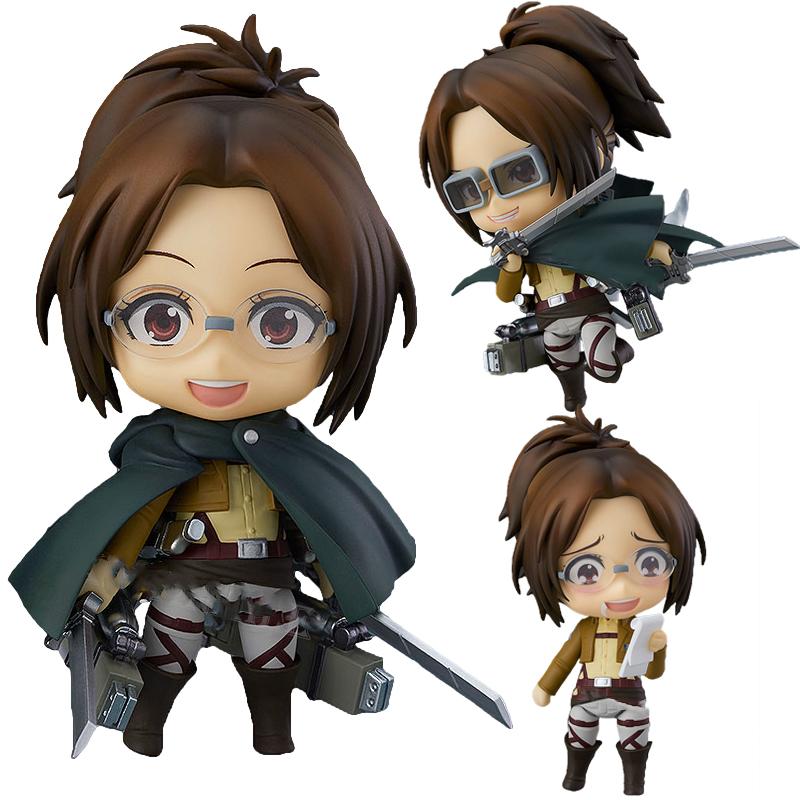 1123 Hange Zoe Attack On Titan Anime Figure Hanji Shingeki No Kyojin Action Figure 775 Erwin Smith Figure Collectible Doll Toy