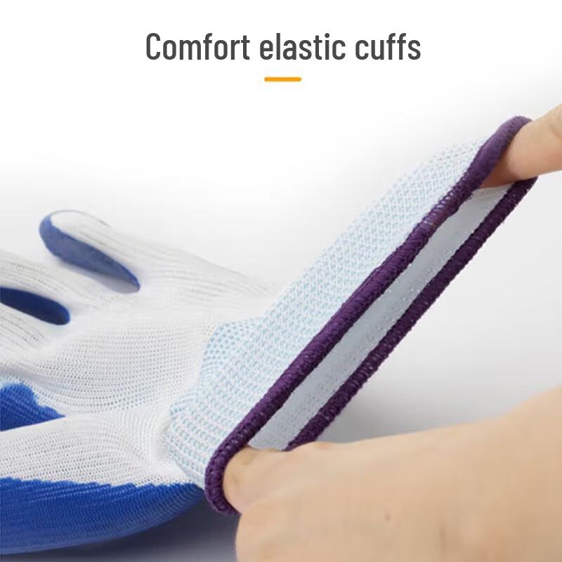 Breathable Nylon Dipped Work Gloves