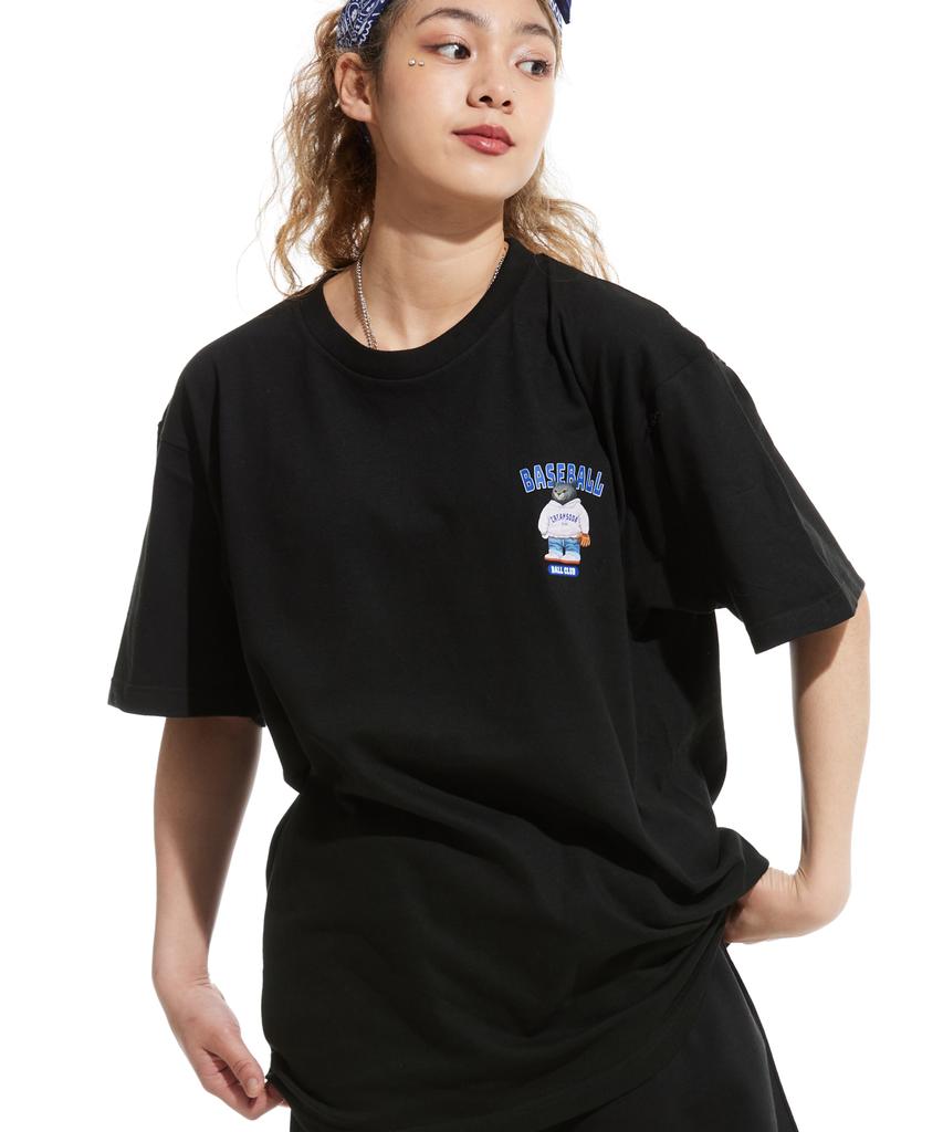 CREAM SODA LAB Small Logo Gray Short Sleeve T-Shirt Set