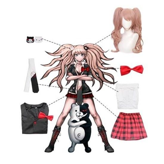 CR ROLECOS Enoshima Junko cosplay Kirigiri Kyouko costume Nanami Chiaki Celestia Naegi Makoto Hinata Hajime Tsumugi Mikan Fujisaki Chihiro Maizono