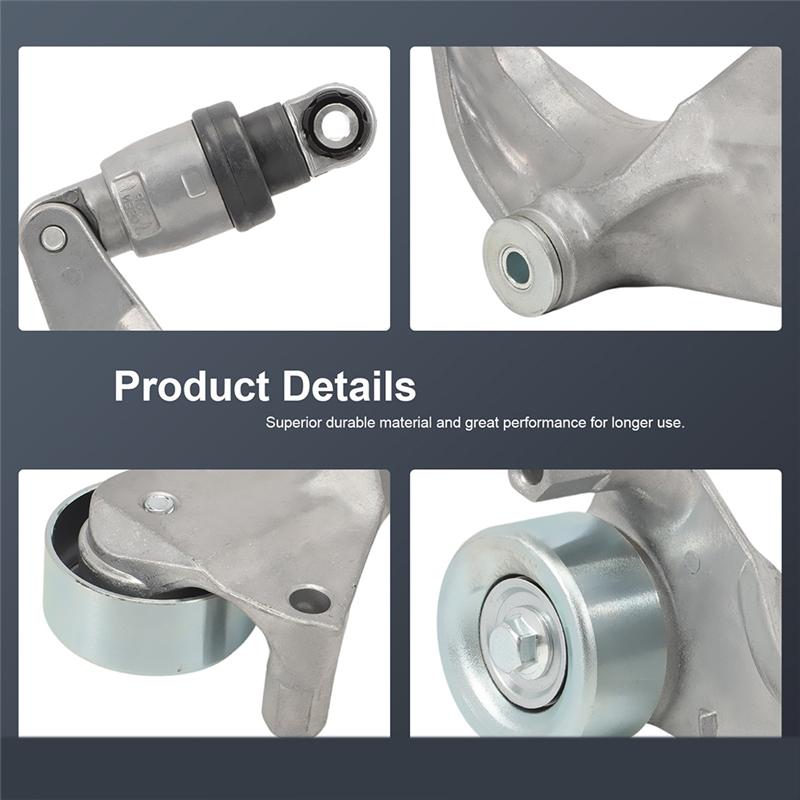 A75E-Belt Tensioner Assembly Drive Belt Tensioner Kit 31170-RWK-015 For Honda Civic 1.8L 31170-RWK-025