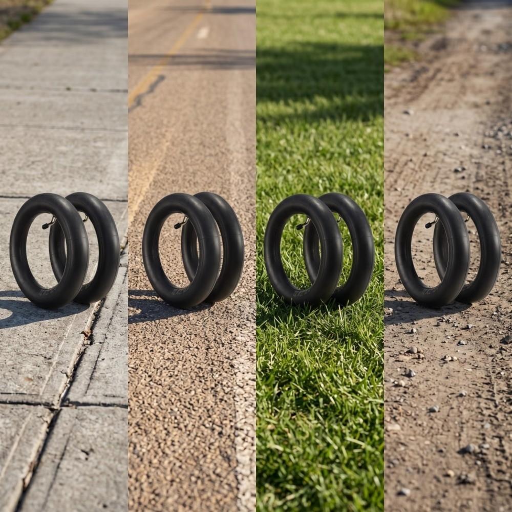 12x2.125 12x2.125 Inner Tube Bent Valve 12 1/2x2 1/4 Inner Tyre Butyl Inner Tube Folding Bike