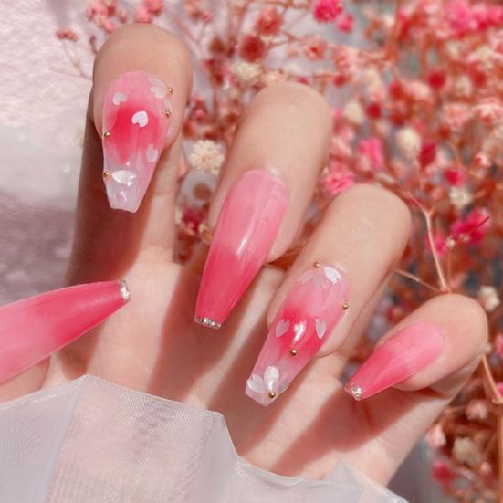 Yousheng 1 Box Nail Decoration Creative Shape Sufficient Quantity Dazzling Stunning Visual Effect Wide Application Decorative Attractive Flower Shaped