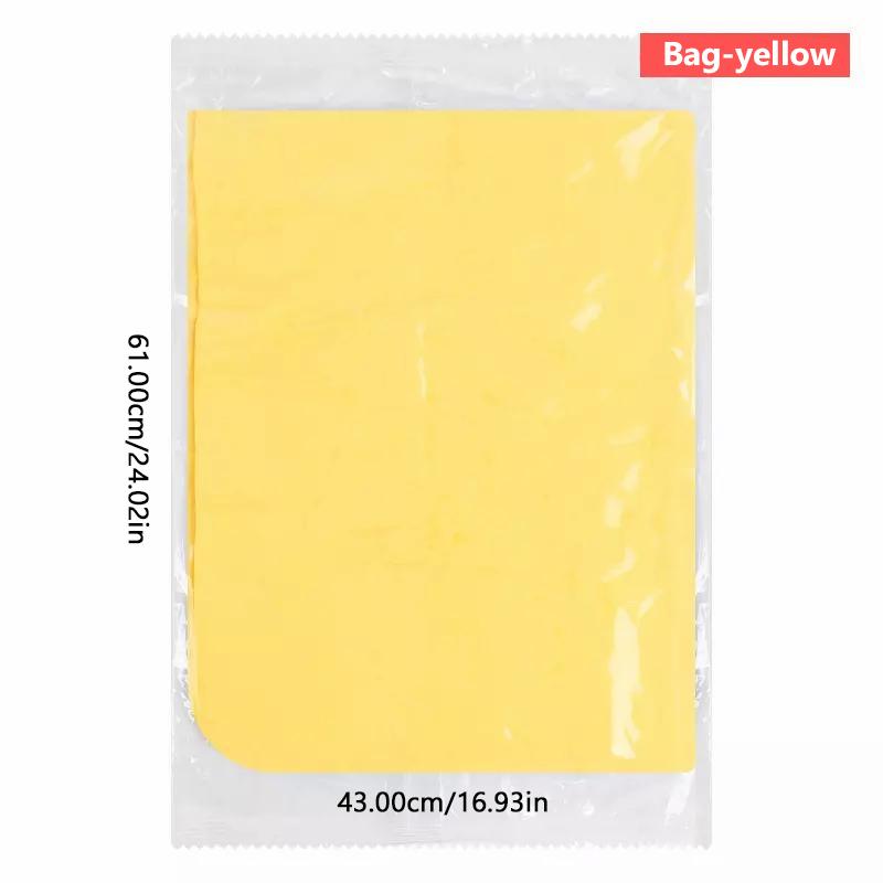 

SEAMETAL Оленья кожа автомобильные полотенца прочные впитывающие салфетки для мытья автомобиля уход за салоном автомобиля влажная сухая салфетка для чистки автомобиля полотенце для детейлинга 61x43 жёлтый