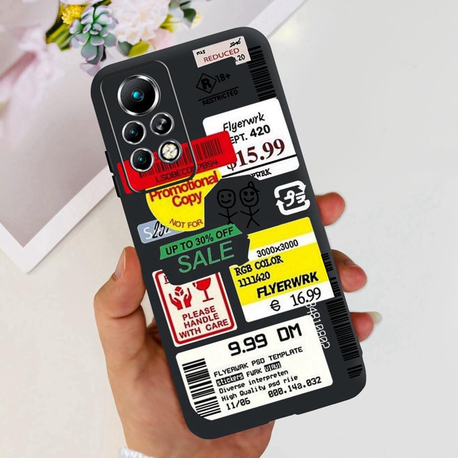 For Infinix Note 11 Pro Case X697 Cute Painted Back Cover Soft Silicone Phone Cases For Infinix Note 11 Note11 Pro Fundas Bumper