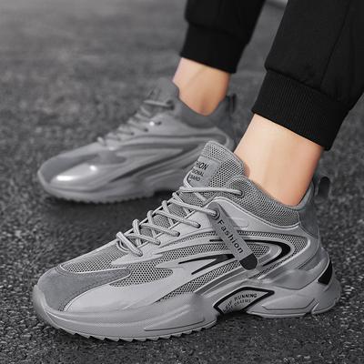 2025 Autumn and Winter New Casual Running Shoes, Men's Mesh Velvet Dad Shoes Ins Trendy Men's Sports Dad Shoes