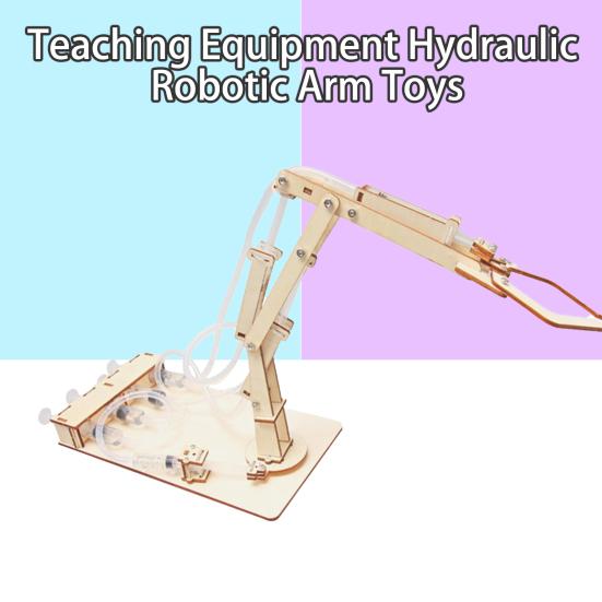 1 Set Teaching Demonstration Toys Logical Thinking Novelty Stimulate Imagination Hydraulic Robotic Arm Physical Toys Children Toys