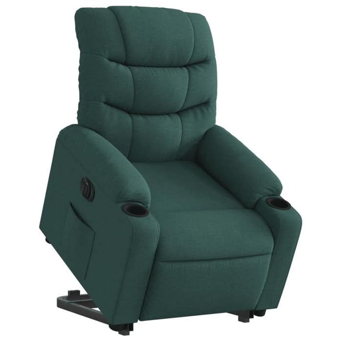 VidaXL Fauteuil Inclinable Électrique, Chaise de Relaxation avec Dossier et Repose-pied Réglables, Siège de Salon Salle de 3206669