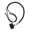 Universal Mobile Phone Neck Rope Adjustable Metal Snap Buckle Anti-lost Holder Lanyard with Adhesive Card Outdoor Travel Hiking