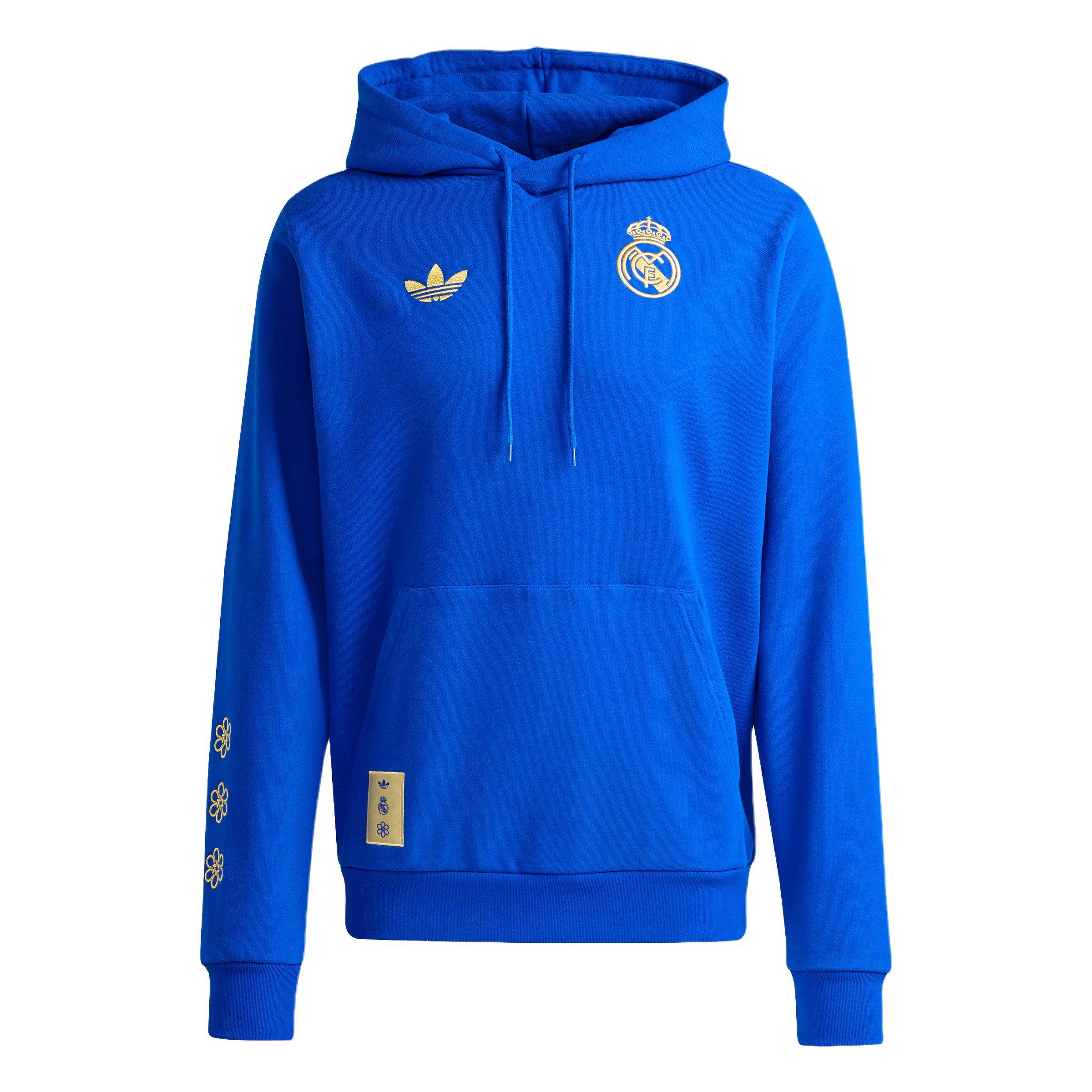 Adidas Originals Real Madrid CNY Chinese Knot Hoodie Men Black JZ2237 2XL