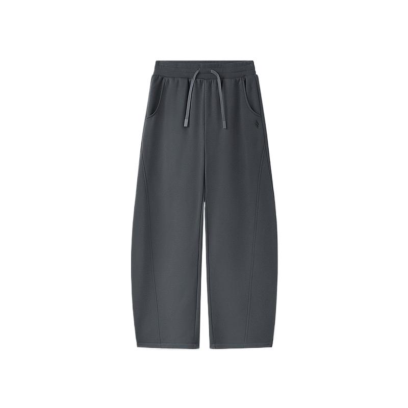 Skechers Banana Pants Slimming And Lengthening Warm Sports Trousers Versatile Skin-Friendly Loose Wide-Leg Pants Casual Pants L425W074-02KY M