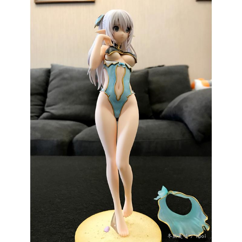 24cm Shining Beach Heroines Anime Figure Altina Mel Sylphis Action Figure Sexy Girl swimsuit Figure Collection Model Doll Toys