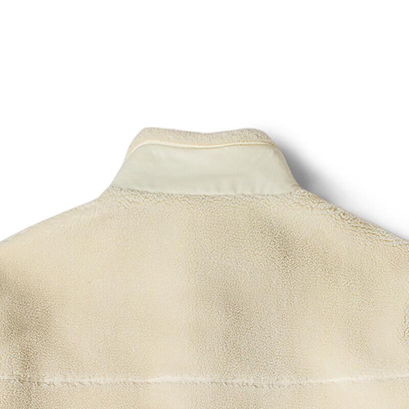 Kappa Unisex Stand Collar Teddy Fleece Jacket