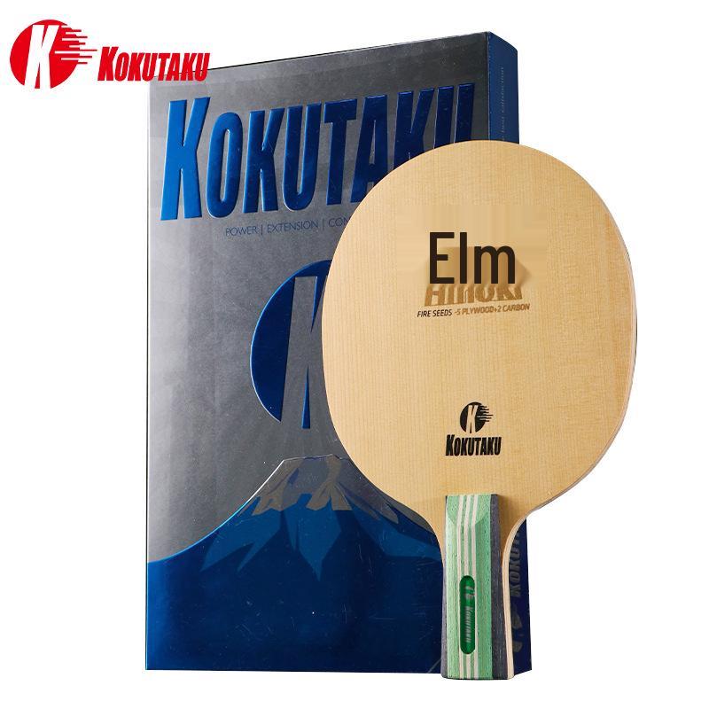 

KOKUTAKU Tinder Hinoki Carbon Накладка для настольного тенниса 7-слойный карбон для быстрой атаки и игры с вращением.