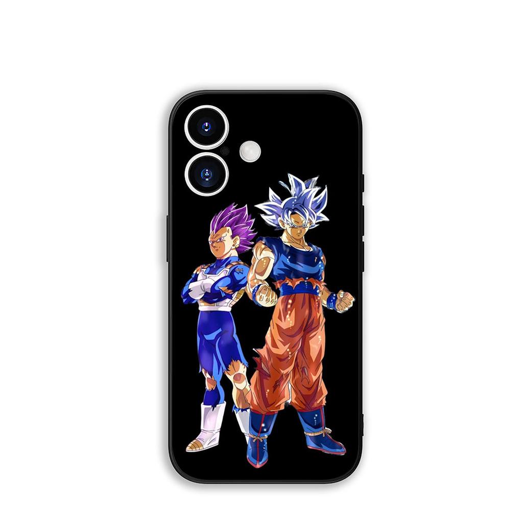 Phone Cover Cartoon Dragon Gokus Ball Vegeta for Apple iPhone 16 15 14 Plus 13 12 Mini 17 Pro Max + ProMax 16E Air 15+ Case