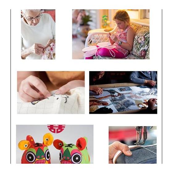 Embroidery Thread Embroidery Kit Embroidery Thread Embroidery Thread *36 Multicolored Bright Sewing Thread Sewing Thread Handicraft Thread Charcoal