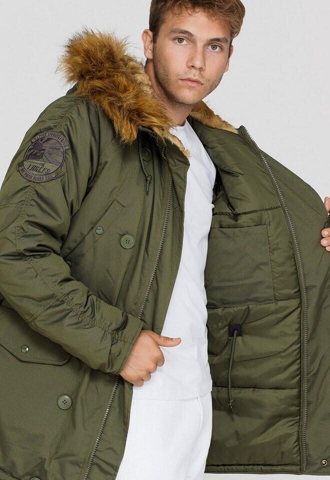 Alpha Industries Man Explorer Winter Jacket Dark Green