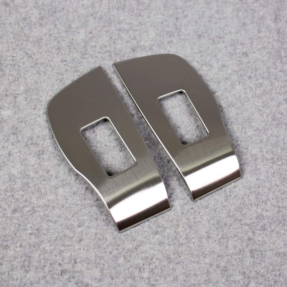 RUIQ Interior Door Window Button Switch Panel Cover Garnish for New Mazda 3 and Silver Sedan/Fastback (BP Series) CX-30 (DM Series) -