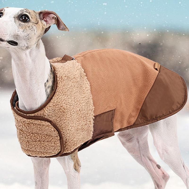 Dog Winter Coat Comfortable Adjustable Pet Costume Warm Dog Coat For Medium Large Puppy Indoor Outdoor Walking Traveling