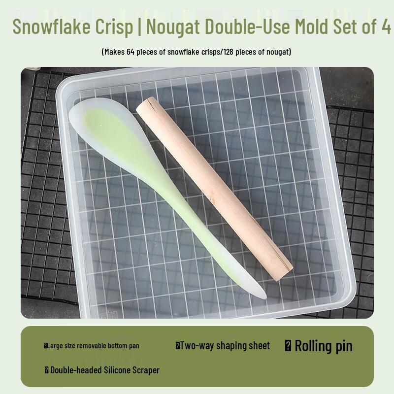 Non-stick Snowflake Crisp & Candy Baking Mold Pan