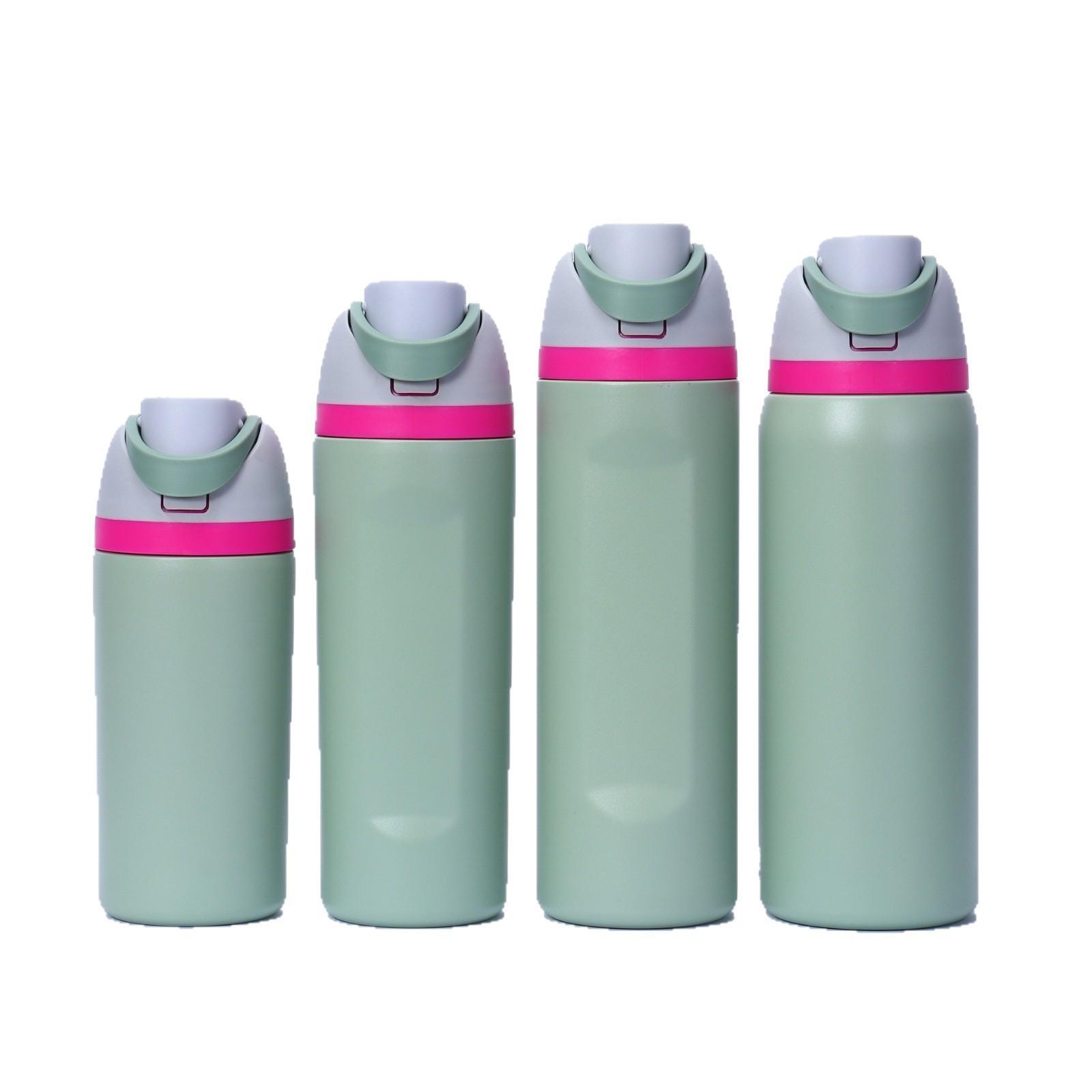 Термокружка Owala из нержавеющей стали 304 с ручкой и выдвижной крышкой-поилкой 24oz