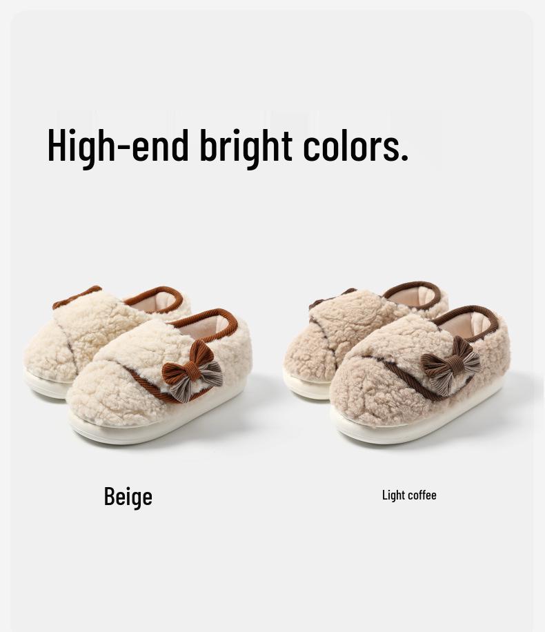 2025 Postpartum Women's Non-Slip Slippers - Soft, Thickened, Adjustable Cotton Shoes for 10-11 Months Winter