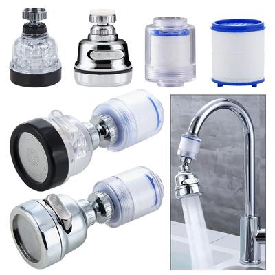 1Pcs Bubbler Dispenser Faucet Aerator Nozzle Tap Extension Connector Water Filters Shower Head 3 Modes Water Diffuser