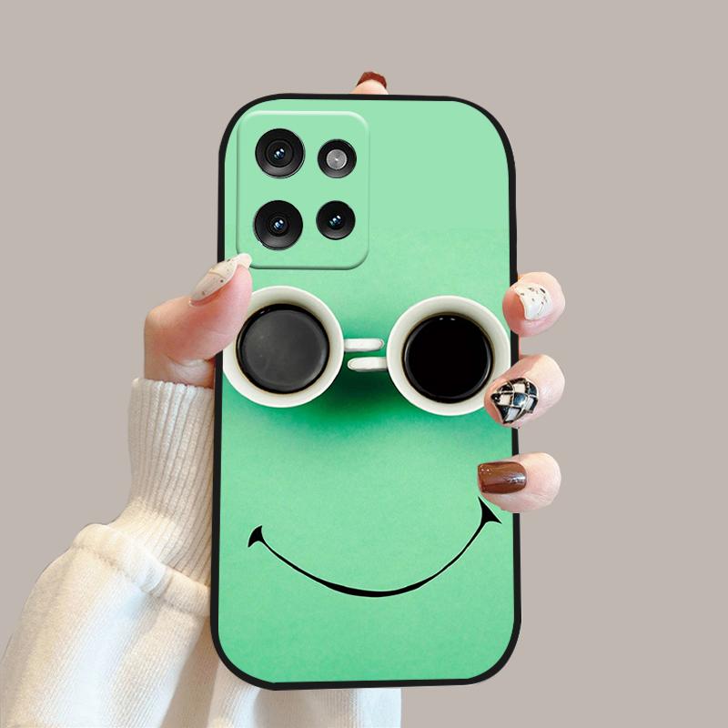 Fashion Painted Coque Case For Moto Edge 50 Soft Silicone TPU Phone Cover For Motorola S50 Edge50 Neo 5G Shockproof Protector