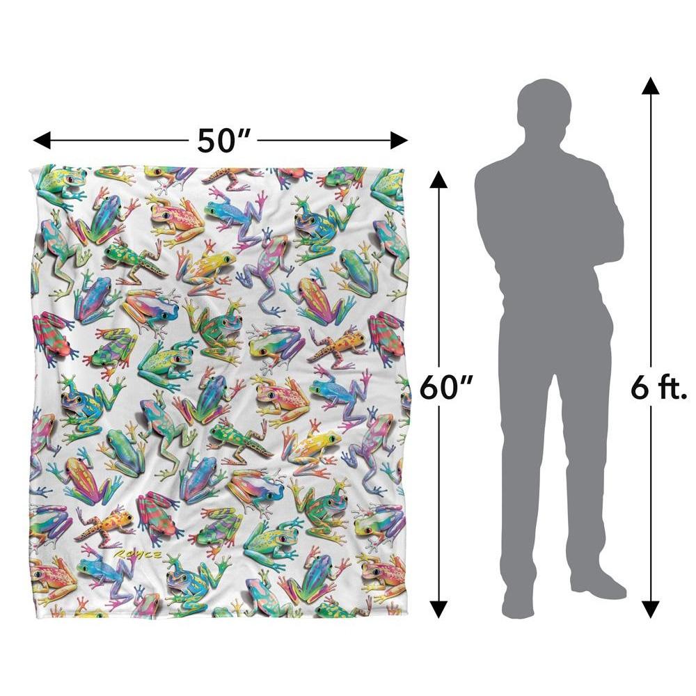 Royce McClure Sticky Fingers Silky Frog Supersoft Blanket