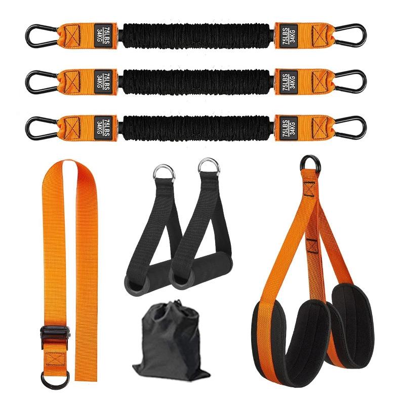 High Quality Gym Building Padded Arm Support Slings Suspension AB Straps Pull up Assistance Bands