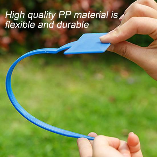 5 Pcs Plant Tags Reusable Plastic T Shape Plant Labels Plant Markers Inserted Cards for Flower Bed Garden Nursery Outdoor Gardening