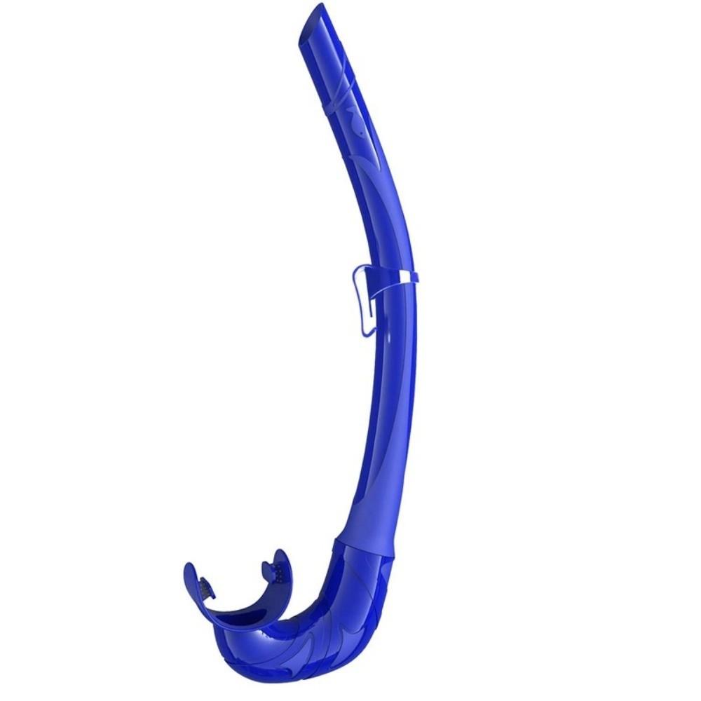 Portable Swimming Snorkel Anti-Drop Snorkeling Snorkel Soft Diving Snorkel Freediving