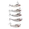5PCS Metal Fishing Blade Lure 3.5g 7g 15g Fishing Lures Durable Spinner Spoon Lures  For Trout