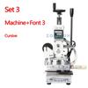 ZONESUN ZS-110 Press Trainer Heat Press Machine For Wood Presses PVC Paper Custom Logo Making Hot Foil Stamping Machine 300W