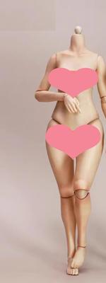 Toys Hobbies Scale Action Figure True1Toys Beautiful Girl Jointed Version Super Movable Beautiful Butt Female Body Suntan Large & [TOYBARJAPAN] 1/6