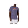 Casual Versatile Comfortable Soft Short Sleeve T-Shirt Men Tops Purple 2041A304-502
