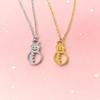 Hollow Snowman Romantic Christmas Necklace Pendant Gift for Couples