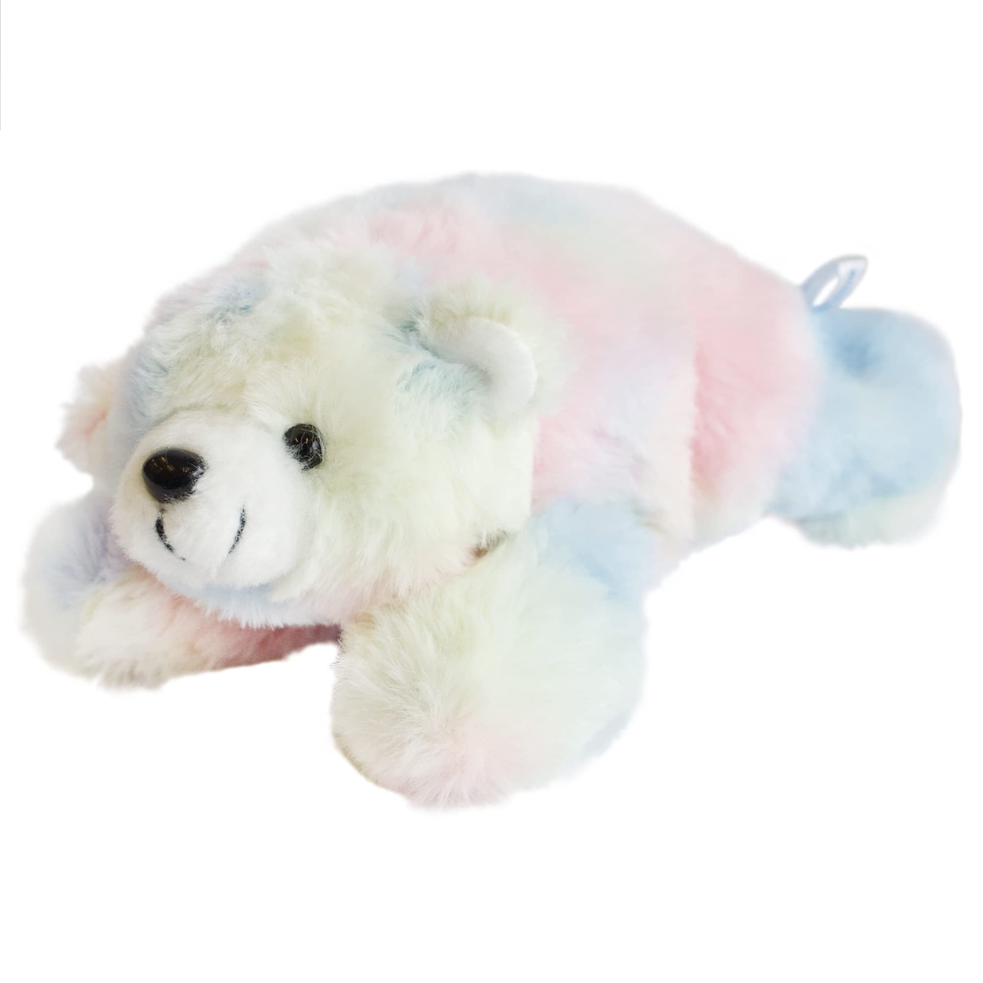 

AQUA Плюшевый Белый медведь Мини Радужный (Случайный рисунок ткани не может быть указан)