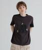 AVIREX NUMBERING TOM CAT T-SHIRT Ladies Short Sleeve Logo Topps F Size 410 Charcoal 783-6135603