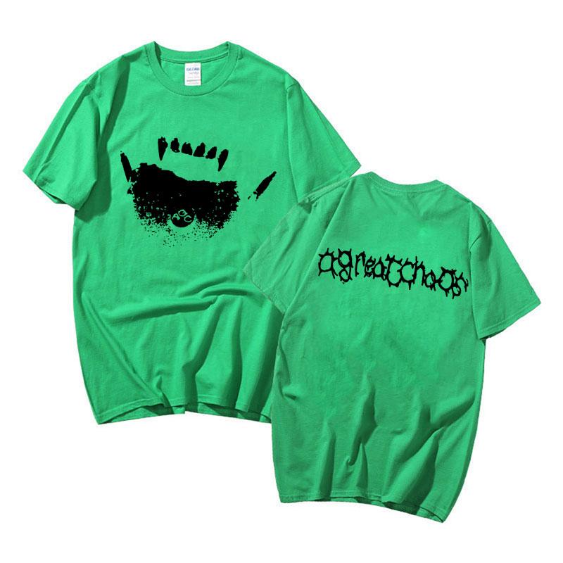 

Ken Carson AGC Actual Hate Teen X Vamp Футболка A Great Chaos Принт Opium Футболка для мужчин 100% хлопок Оверсайз Футболка Уличная одежда 4XL