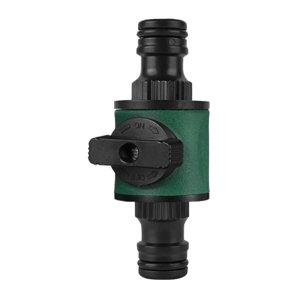 Quick Connector With Open Joint Flow Valve Quick Repair Valve Connecting Valve Push In Quick Release Connector зелёный