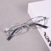 Anti Blue Light Reading Glasses For Men Metal Big Frame Readers Magnifier Presbyopia Lens Eyewear Diopter +1.00+150+200