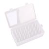 Thread Storage Box Transparent Plastic Bobbin Box Sewing Bobbins Threads Storage Sorting Case Organizer Sewing Tools