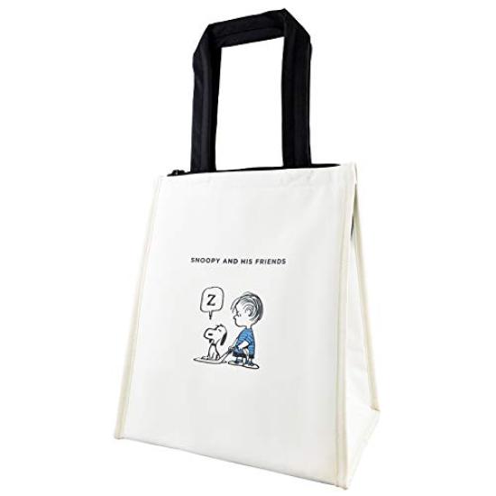 

Onishi Ken Seihan PEANUTS SNOOPY Lunch Bag Square IVORY (L) PF-2500