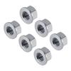 Rear Sprocket Nut Kit M10x1.5mm Gray For Aprilia RSV RSV4 1000R Factory 2004-2016