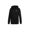 Adidas Originals Trefoil Trf Fleece Hoodie Full Zip Warm Sports Jacket Men Tops Black DN6016