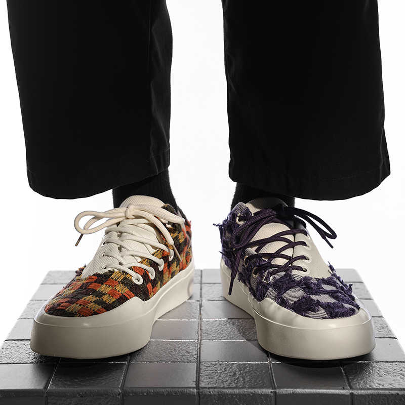 Fashion Size 39 With Ties Men's Woven Sneakers Man Size 46 Retro Men's Shoes Sport Sneacker Price Sapa Wholesale Tene